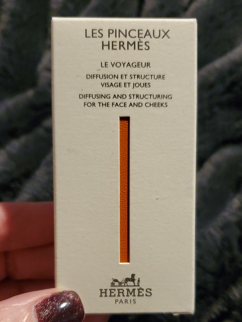 Hermès Les Pinceaux Le Voyageur Travel Makeup Brush – New Unopened